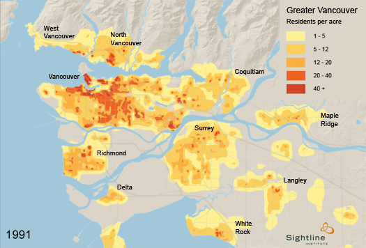 Vancovuer, BC animated Map