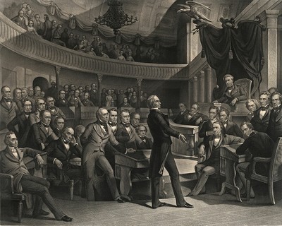 Henry Clay in the Senate Wikipedia Public Domain