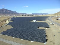 Ft. Carson, Colorado: Solar facility at a former landfill