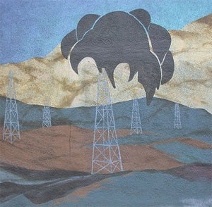 Oil well mural - Great Valley Center - Flickr
