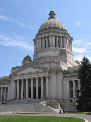 Olympia Capitol building - Flickr user fusionpanda