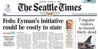 Seattle Times I-985 headline