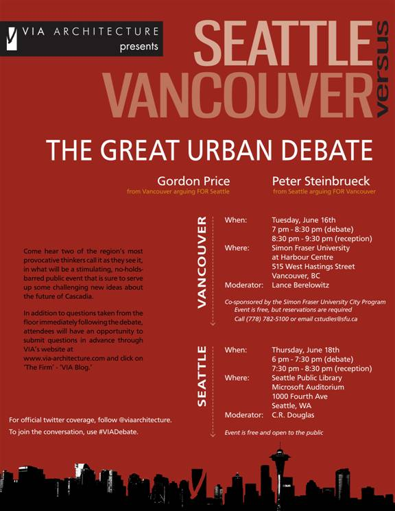 Seattle Vancouver Debate