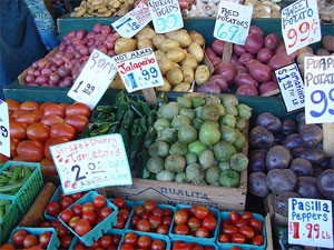 vegetables-flickr user Elizabeth Thomsen