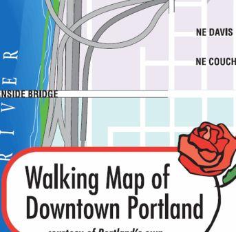 Portland Walking Map