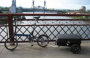 bike friday at Boardway bridge