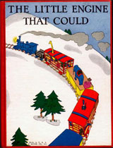 Picture-book cover, "The Little Engine That Could"