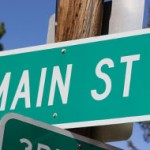 Street sign for Main Street