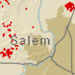 Map of Salem area showing new residents