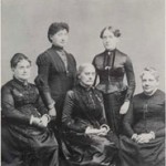 Susan B. Anthony and suffragists