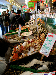 Mussels at Pike Place Market