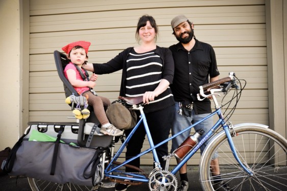 A biking family!