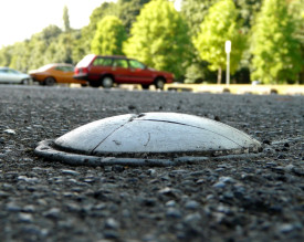 Discovery Park parking lot, Seattle. Photo credit sea_turtle.