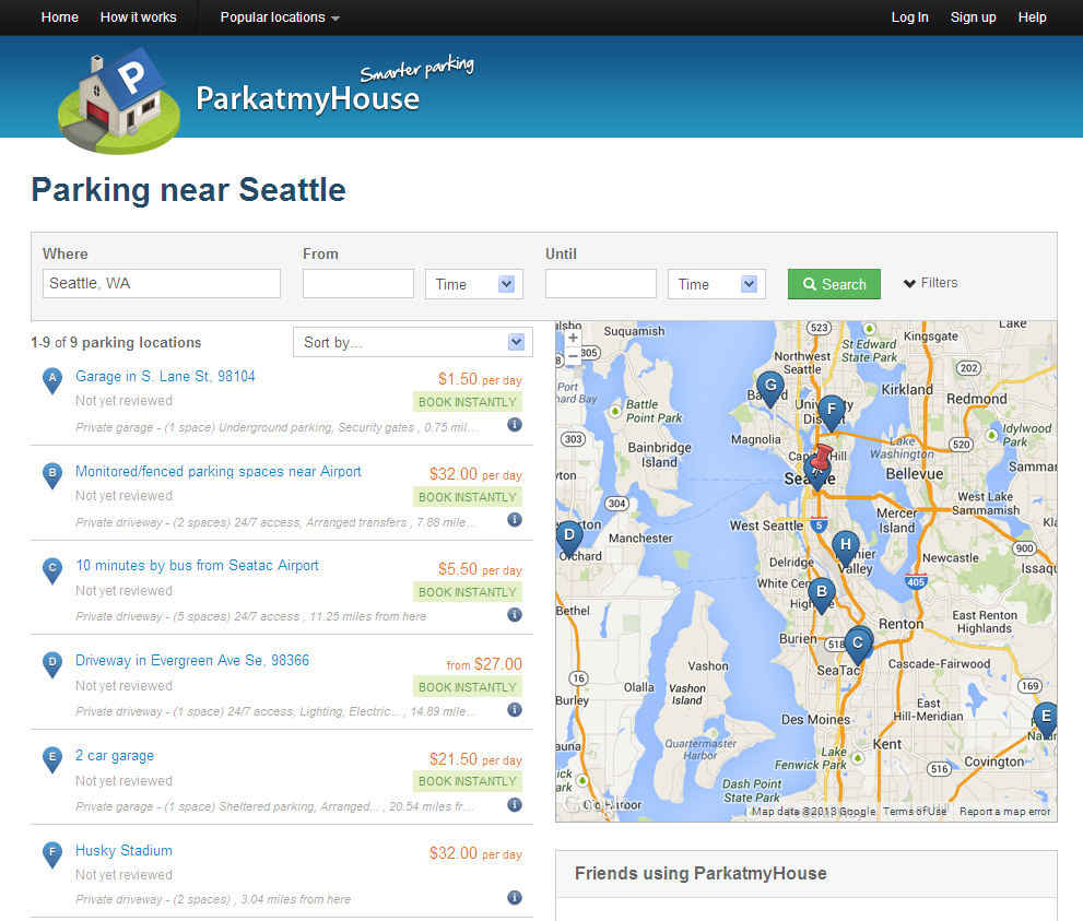 www.ParkatmyHouse.com