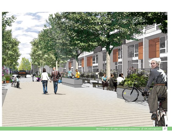 South Lake Union 8th Avenue shared street concept