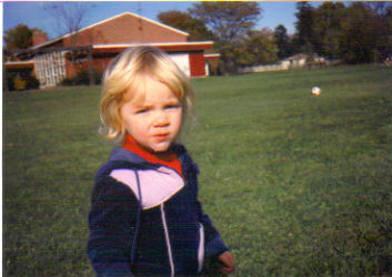 Celeste Larkin as a toddler. Photo by Sara Larkin, not for reuse.