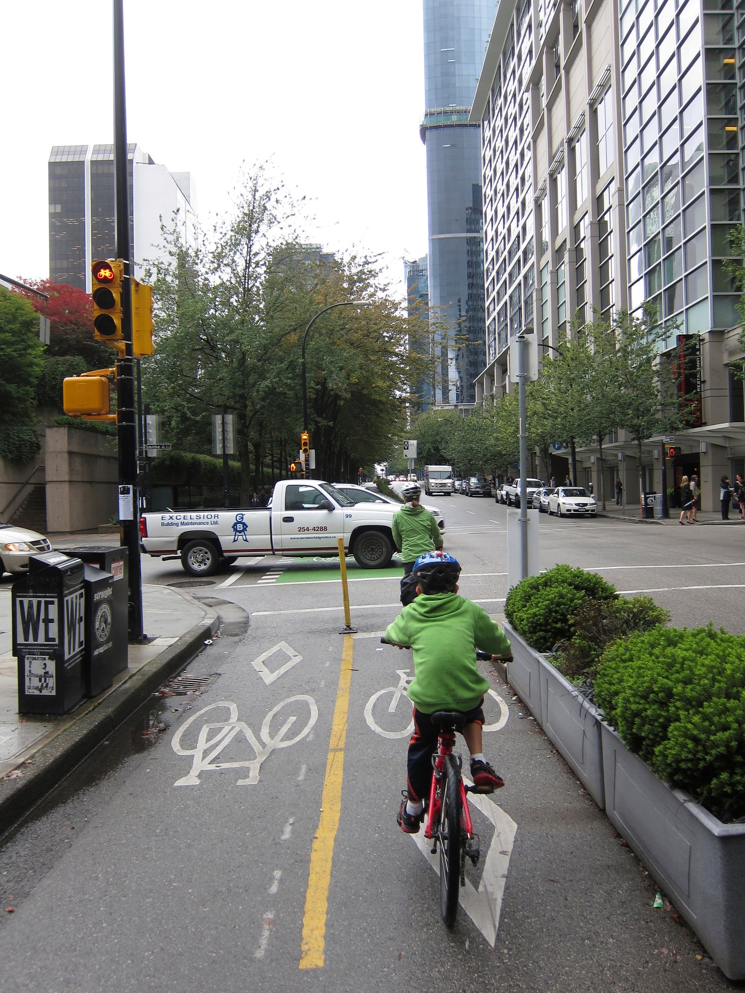 More Vancouver riding. Photo by Alyse Nelson, used with permission.