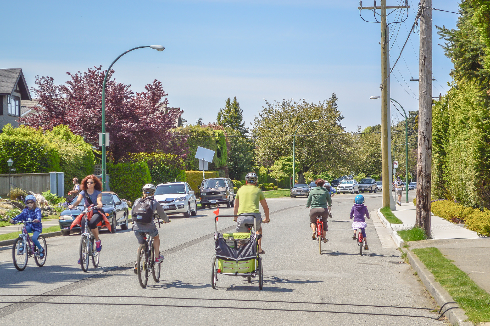 Vancouver, BC's, Seaside Greenway. Photo by Chris Bruntlett, used with permission.