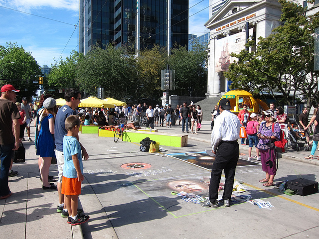 Robson's Block 51 in the summer of 2013, by Alyse Nelson.