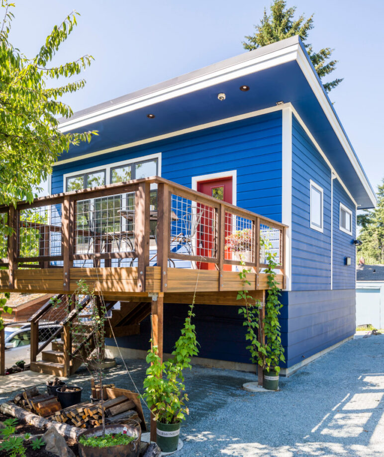 Backyard cottage designed by live-work-play, located in Seattle’s Columbia City neighborhood. Photo by Cindy Apple, used with permission.