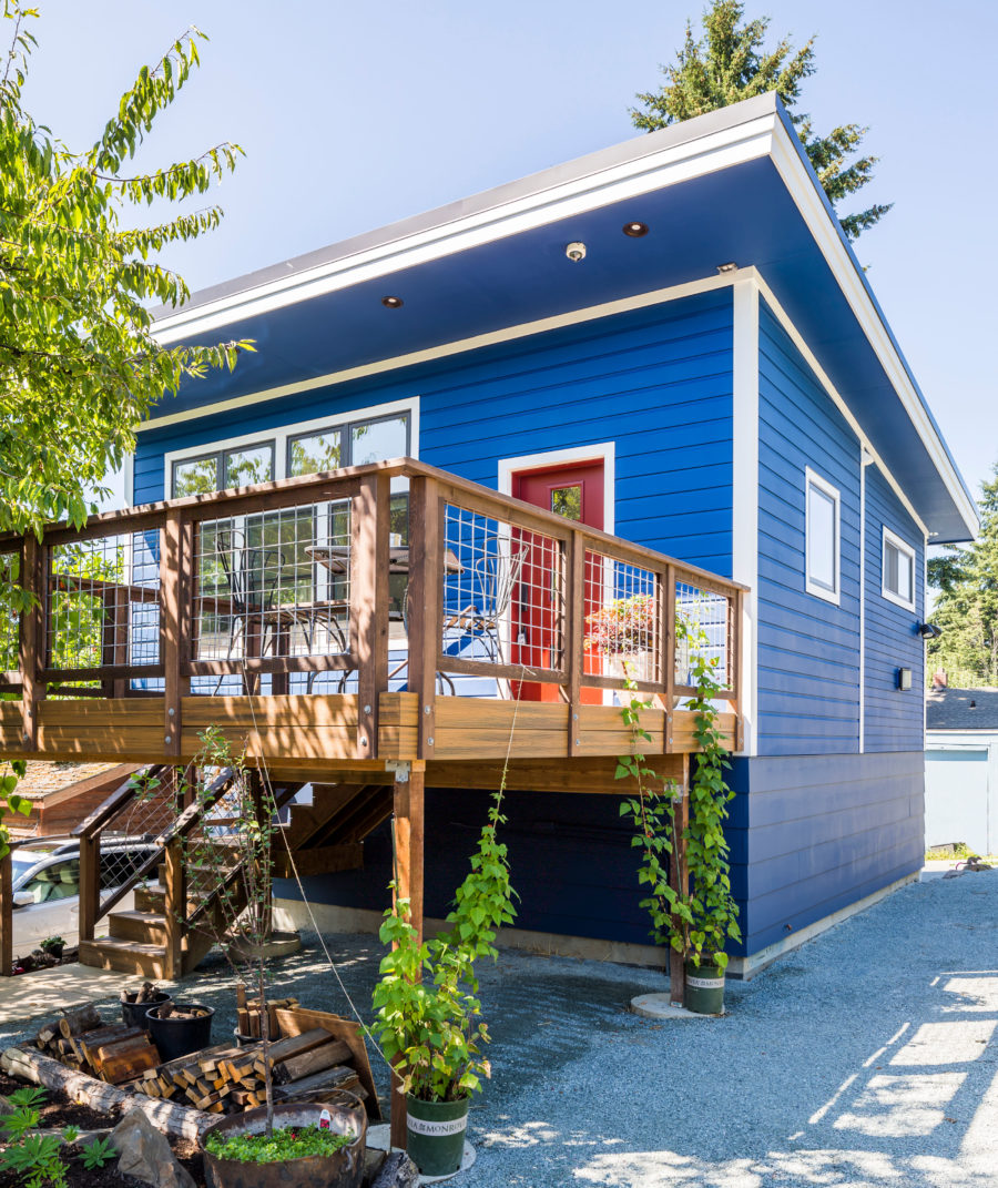 Backyard cottage designed by live-work-play, located in Seattle’s Columbia City neighborhood. Photo by Cindy Apple, used with permission.