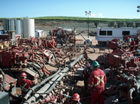 US fracking oil and gas