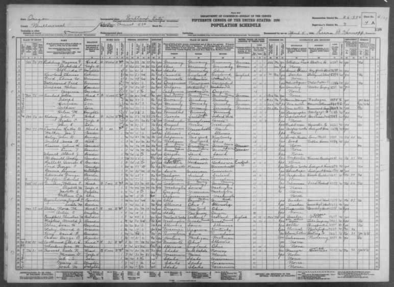 image of 1930 Census data
