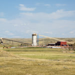 Coal silos in one of Wyoming's Powder River Basin mine