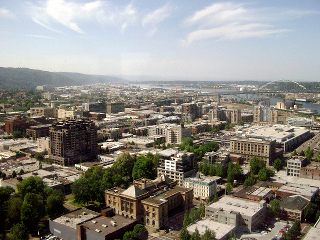 Portland's Pearl District in 2006