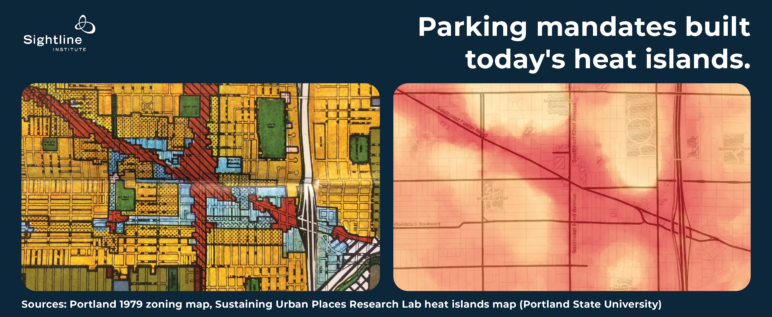 Parking mandates built today's heat islands