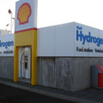 Gas station (Shell) boasting Hydrogen as an option