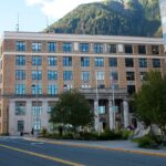 Photo of the Alaska State Capitol Building on a sunny day