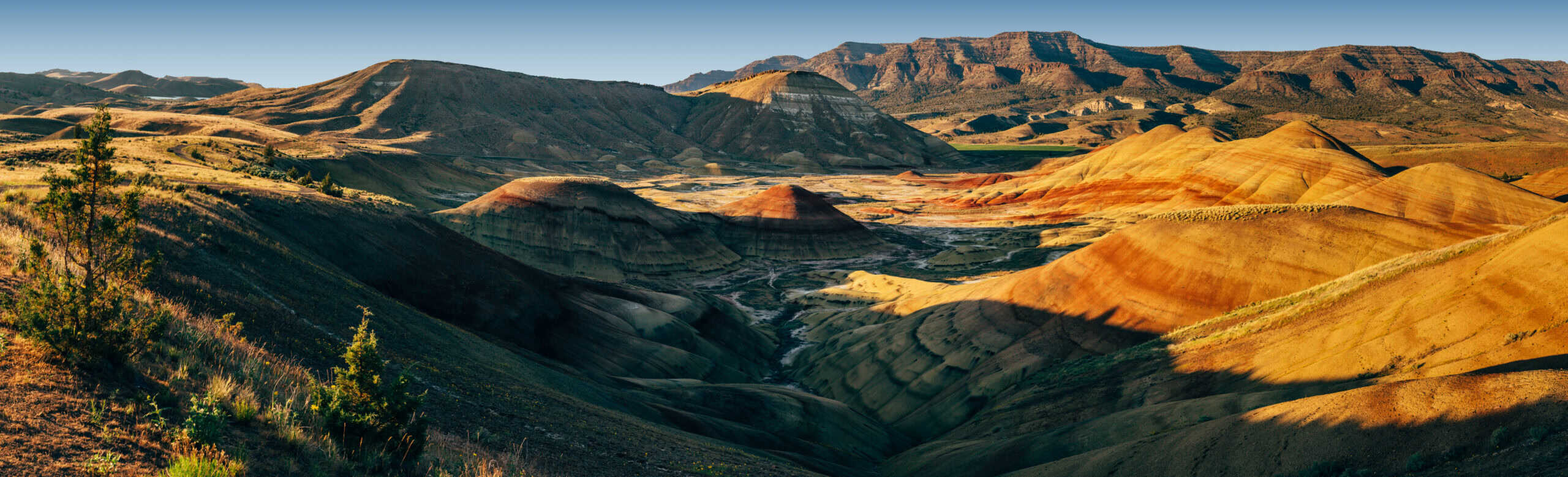 Sunset At Painted Hills - Mitchell, Oregon