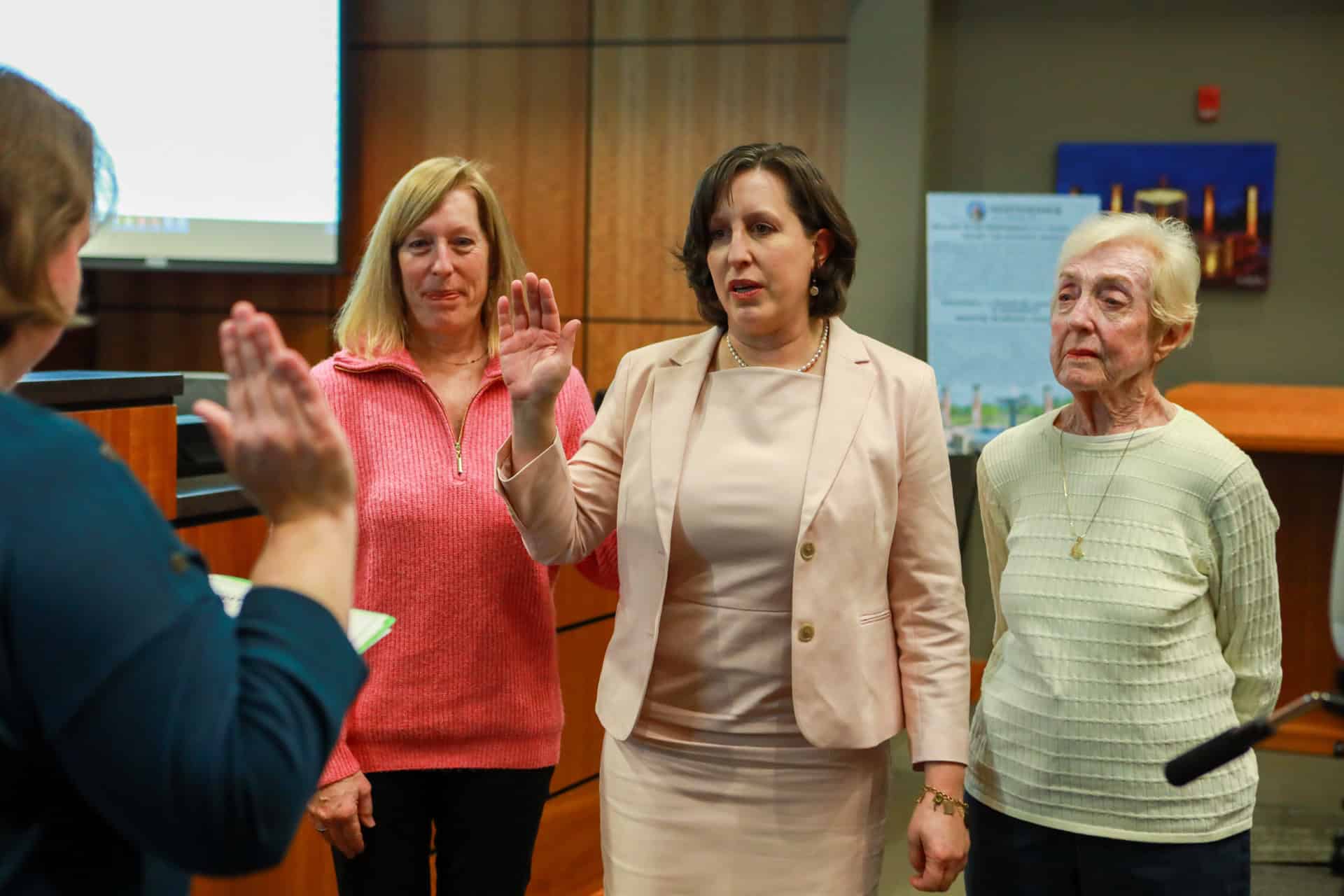 Swearing in ceremony at City of Independence, OR.