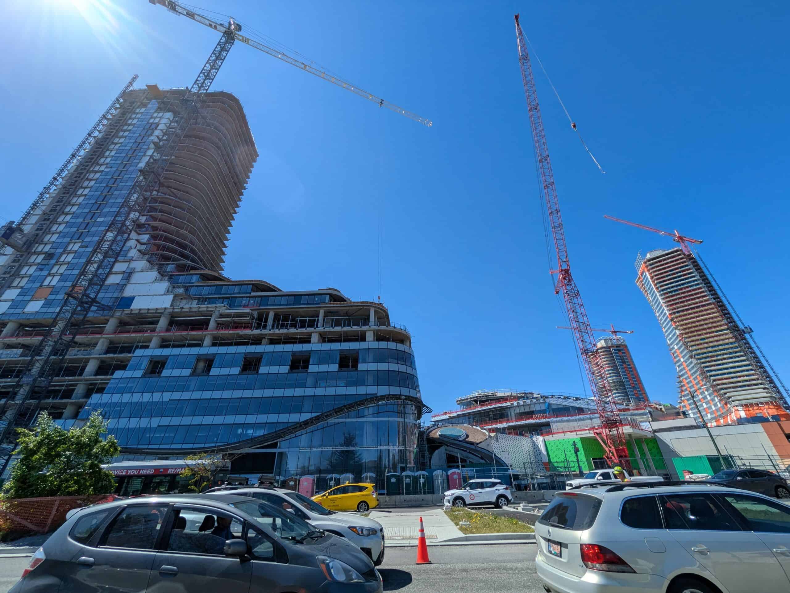 The Oakridge Park development, still under construction (Daniel Oleksiuk, 2025).