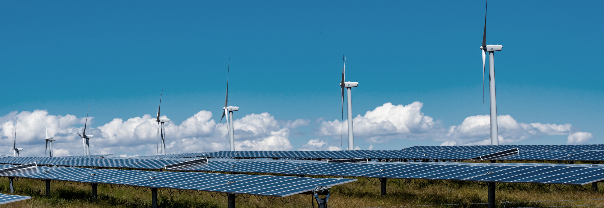 A solar and wind farm near Klondike, in eastern Oregon. An expanded transmission line system would help carry more clean energy throughout the Northwest.