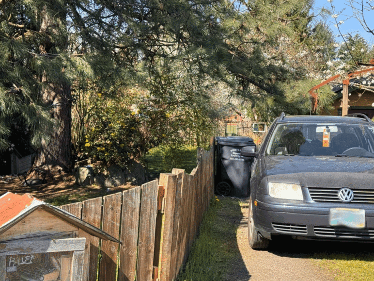 A THOW from the 2020 survey (left) had moved elsewhere by 2024 (right). Photos by Kol Peterson.