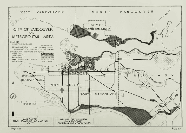 Bartholomew Plan (1928).